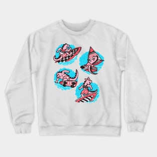 Epic Iguanas (Rockin Red Version) Crewneck Sweatshirt